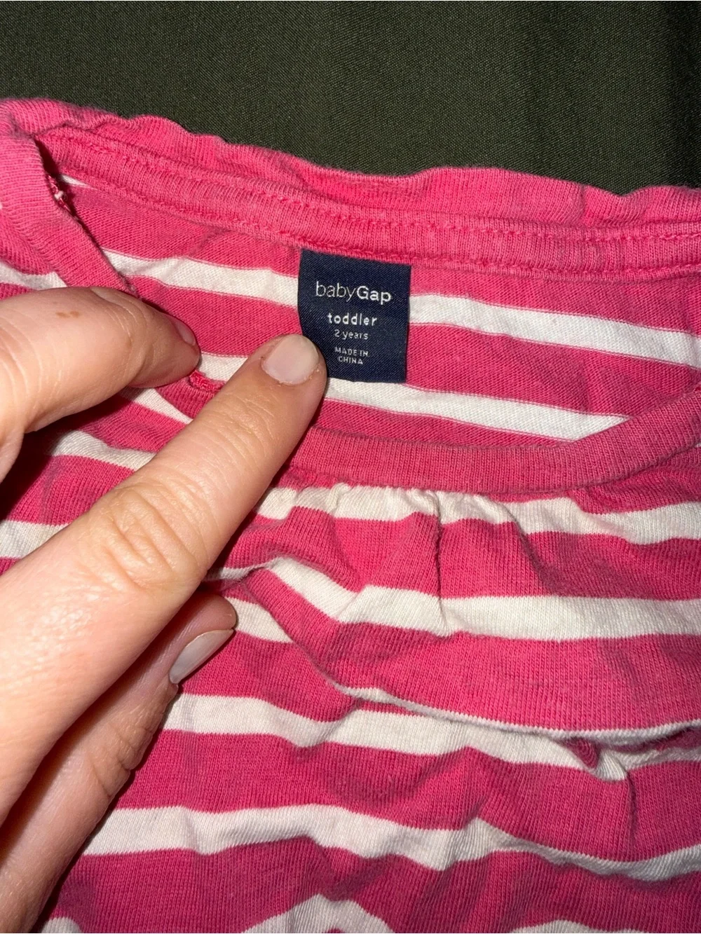 GAP Toddler 2 year 3 shirts and 3 bottoms
